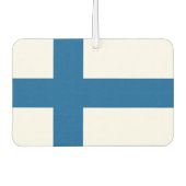 Finnische Flagge Autolufterfrischer (Vorderseite)