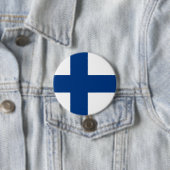 Finnische Flagge Button (Beispiel)
