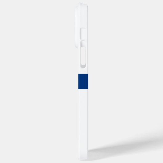 Finnische Flagge Case-Mate iPhone Hülle (Rückseite / Links)