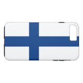 Finnische Flagge Case-Mate iPhone Hülle (Rückseite (Horizontal))