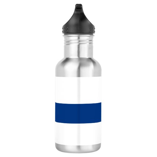 Finnische Flagge Edelstahlflasche (Rechts)