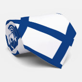 Finnische Flagge Finnisch Patriotic Krawatte (Gerollt)