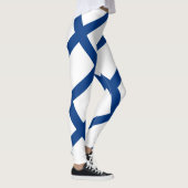 Finnische Flagge Finnisch Patriotic Leggings (Rechts)
