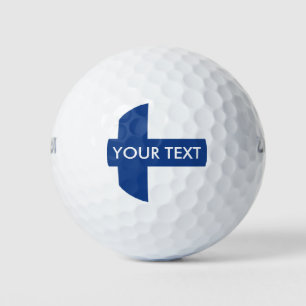 Finnische Flagge für Golf-Set-Geschenk Golfball