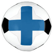 Finnische Flagge Fußball (Gedreht)