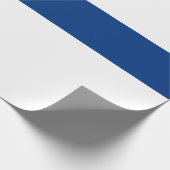 Finnische Flagge Geschenkpapier (Ecke)