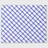 Finnische Flagge Geschenkpapier (Flach)