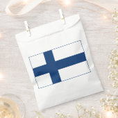Finnische Flagge Geschenktütchen (Ausgeschnitten)