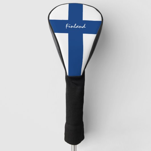 Finnische Flagge & Golf Finnland - Sportarten /Klu Golf Headcover (Vorderseite)
