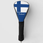 Finnische Flagge & Golf Finnland - Sportarten /Klu Headcover (Vorderseite)