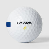 Finnische Flagge Golfball (Logo)