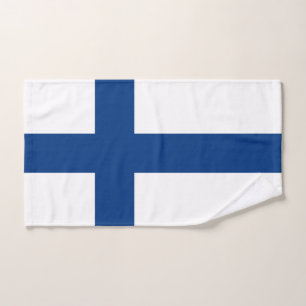 Finnische Flagge Handtuch