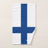 Finnische Flagge Handtuch (Handtuch)