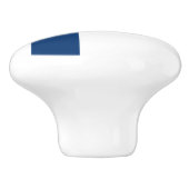 Finnische Flagge Keramikknauf (Seitenansicht)