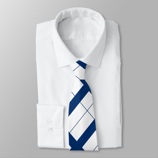 Finnische Flagge Krawatte (Gebunden)