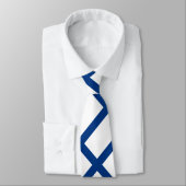 Finnische Flagge Krawatte (Gebunden)