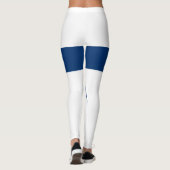Finnische Flagge Leggings (Rückseite)