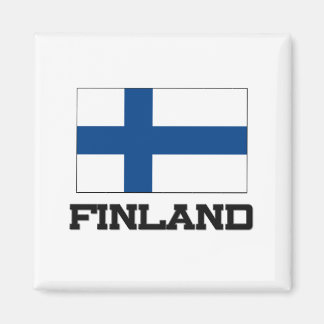 Finnische Flagge Magnet