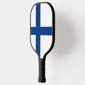Finnische Flagge Pickleball Schläger (Links)