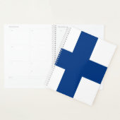Finnische Flagge Planer (Anzeige)
