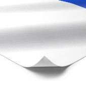 Finnische Flagge Poster (Ecke)