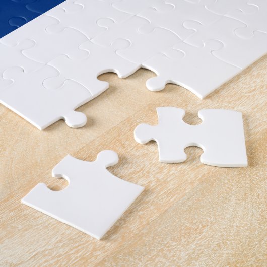 Finnische Flagge Puzzle (Seite)