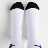 Finnische Flagge Socken (Oben)