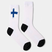 Finnische Flagge Socken (Rechts)