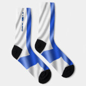Finnische Flagge Socken (Rechts)