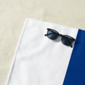 Finnische Flagge Strandtuch (Beispiel)