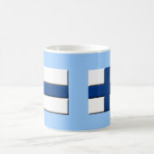 Finnische Flagge Suomi Tasse (Mittel)