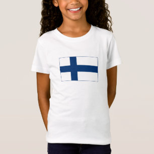 Finnische Flagge T-Shirt
