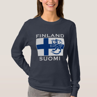 Finnische Flagge T-Shirt