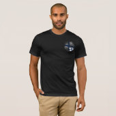 Finnische Flagge T-Shirt (Vorne ganz)
