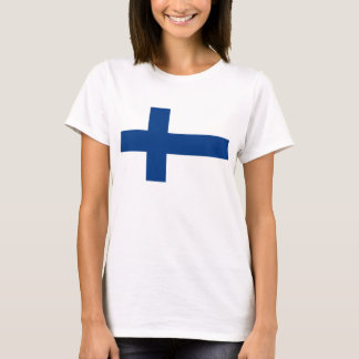 Finnische Flagge T-Shirt