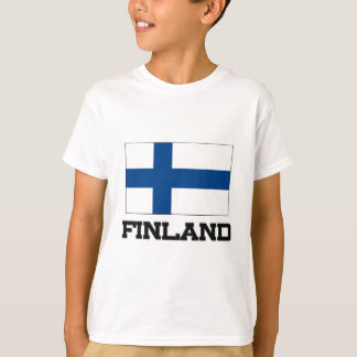 Finnische Flagge T-Shirt