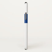 Finnische Flagge von Finnland personalisiert Case-Mate iPhone Hülle (Hinten/Rechts)