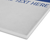 Finnische Flagge Zollspanplatte Schneidebrett (Ecke)