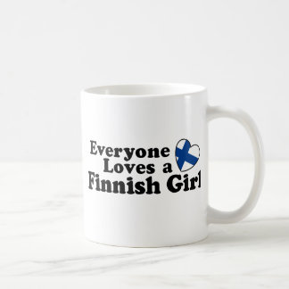 Finnische Girl Kaffeetasse