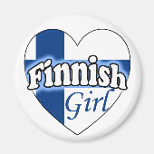 Finnische Girl Magnet (Vorne)