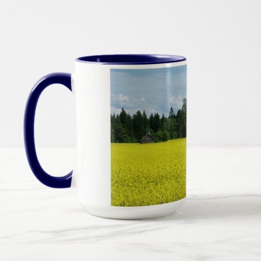 Finnische Landschaft Tasse - wählen Sie Stil, Farb (Links)