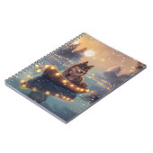 Finnische Lapphund Weihnachtsfeiertage Notizblock (Linke Seite)