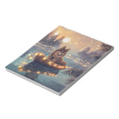 Finnische Lapphund Weihnachtsfeiertage Notizblock (Rotiert)