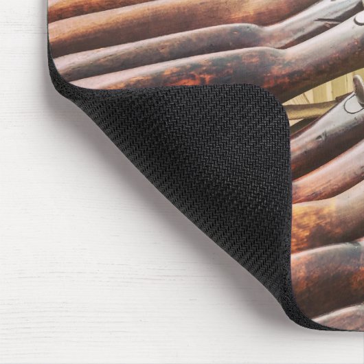 Finnische Mosin Nagant Gewehre Mousepad (Ecke)