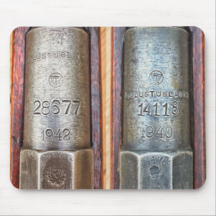Finnische Mosin Nagant Puolustuslaitos Mousepad