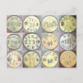 Finnische Mosin Nagant Stock Disk Postkarte (Vorderseite)