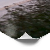 Finnische Nebellandschaft Poster (Ecke)