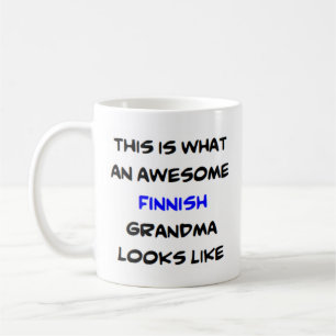 finnische Oma, phantastisch Kaffeetasse