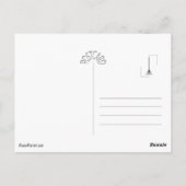 Finnische Postkarte (Rückseite)