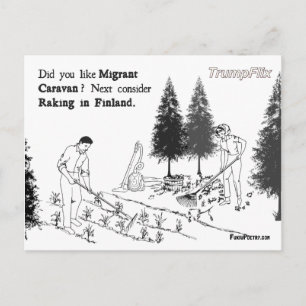 Finnische Postkarte